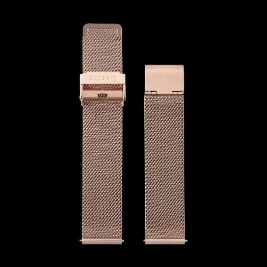 Mesh metall roséguld (snabbkoppling)